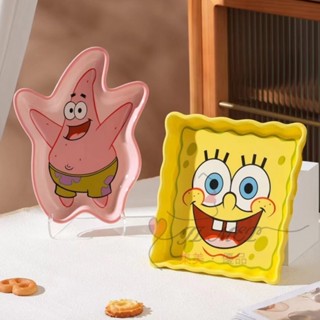 Spongebob SquarePants Pie Star Ceramic Plate Cartoon Dinner Plate ...