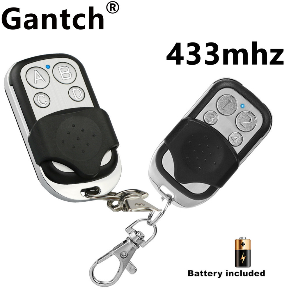 433 MHz RF Wireless Remote Control with 4 Channels for Automatic Door ...