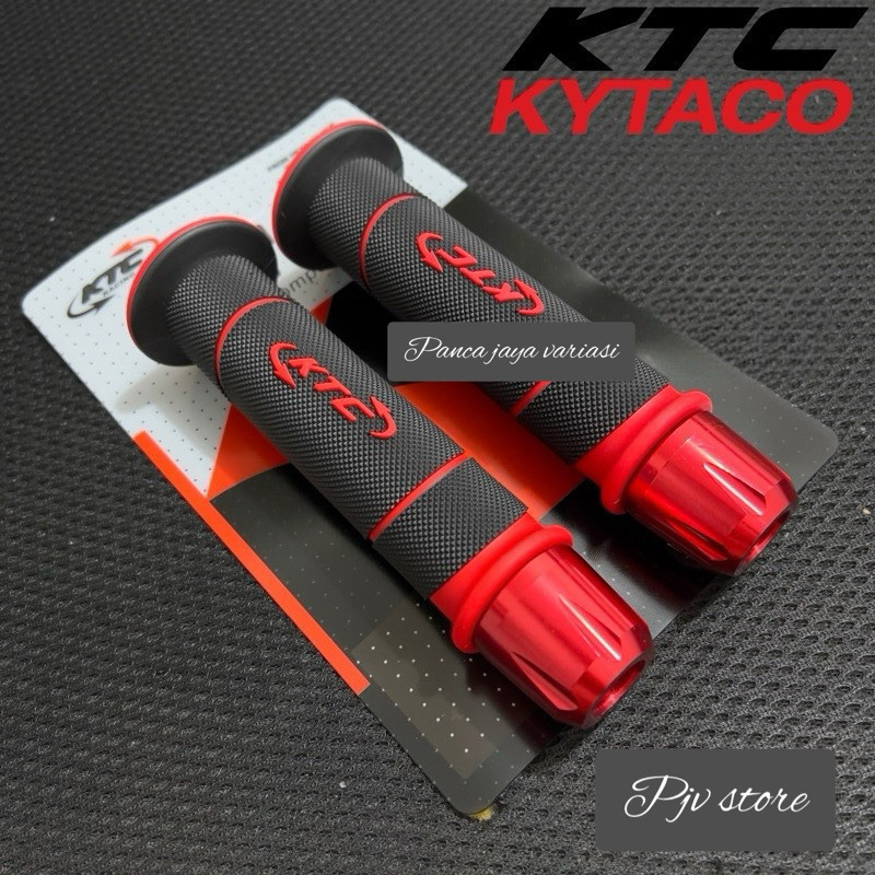 KTC RACING HANDGRIP SUPERSOFT + UNIVERSAL CNC MOTORCYCLE HANDLEBARS ...