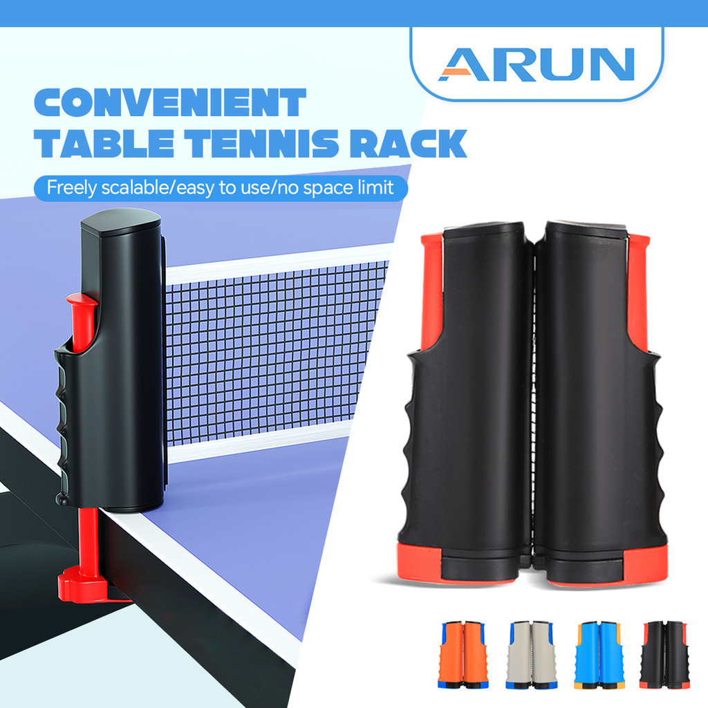 Retractable Ping Pong Net Table Tennis Net Post Any Table Equipment Replace