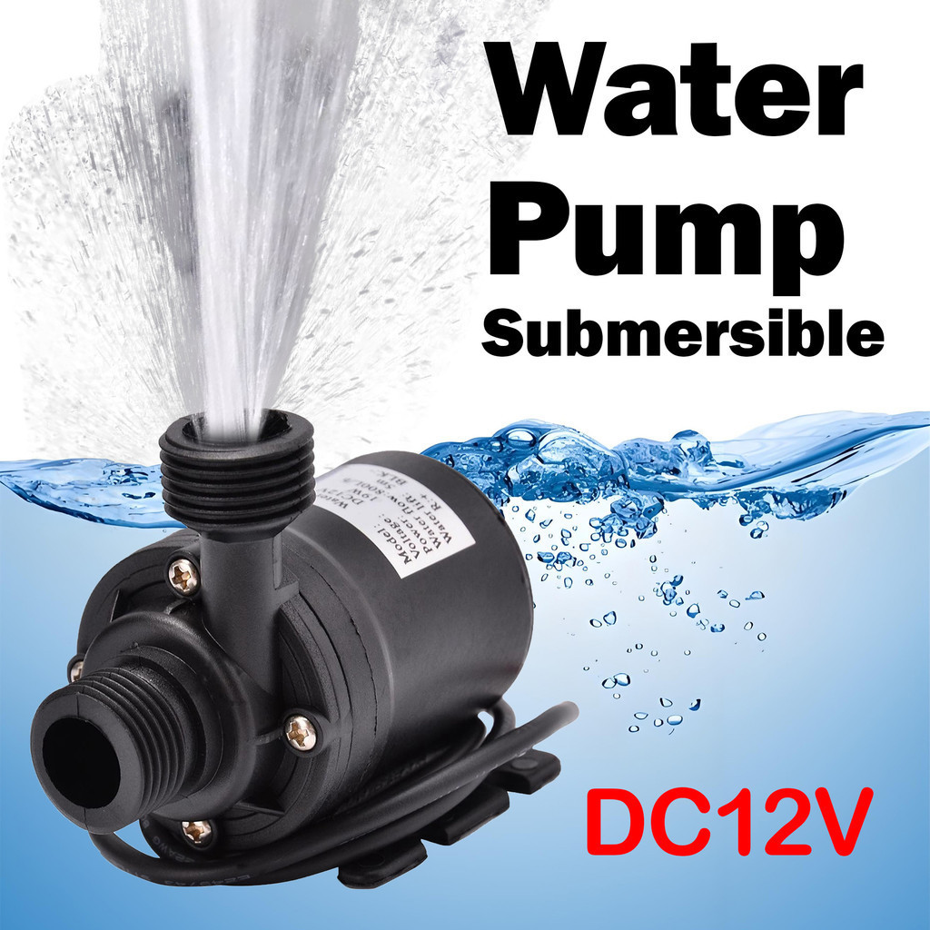 Pond Pump Eacam 12V Ultra Quiet Mini DC Lift 5M 800L/H Brushless For Aquarium Fish Tank, Pond, Fountain, Hydroponics Price In UAE | Amazon UAE Submersible Water Pump - Foto 5
