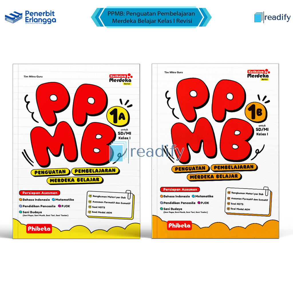 Ppmb: Strengthening Independent Learning for Class 1 SD/MI Erlangga ...
