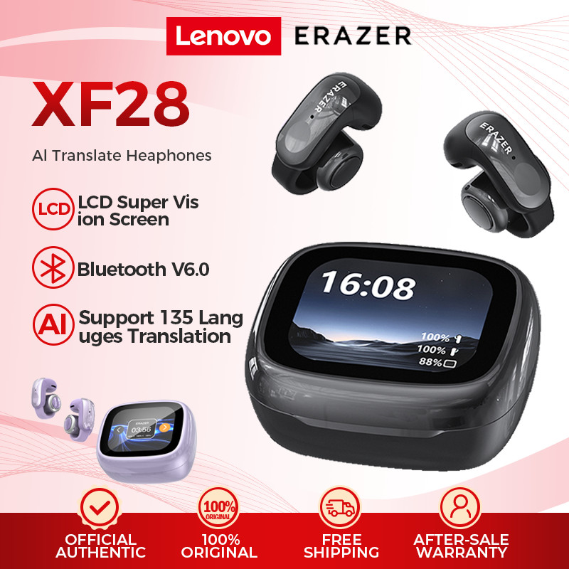 Lenovo ERAZER XF28 Al Smart Real-Time Translation Noise-Cancelling
