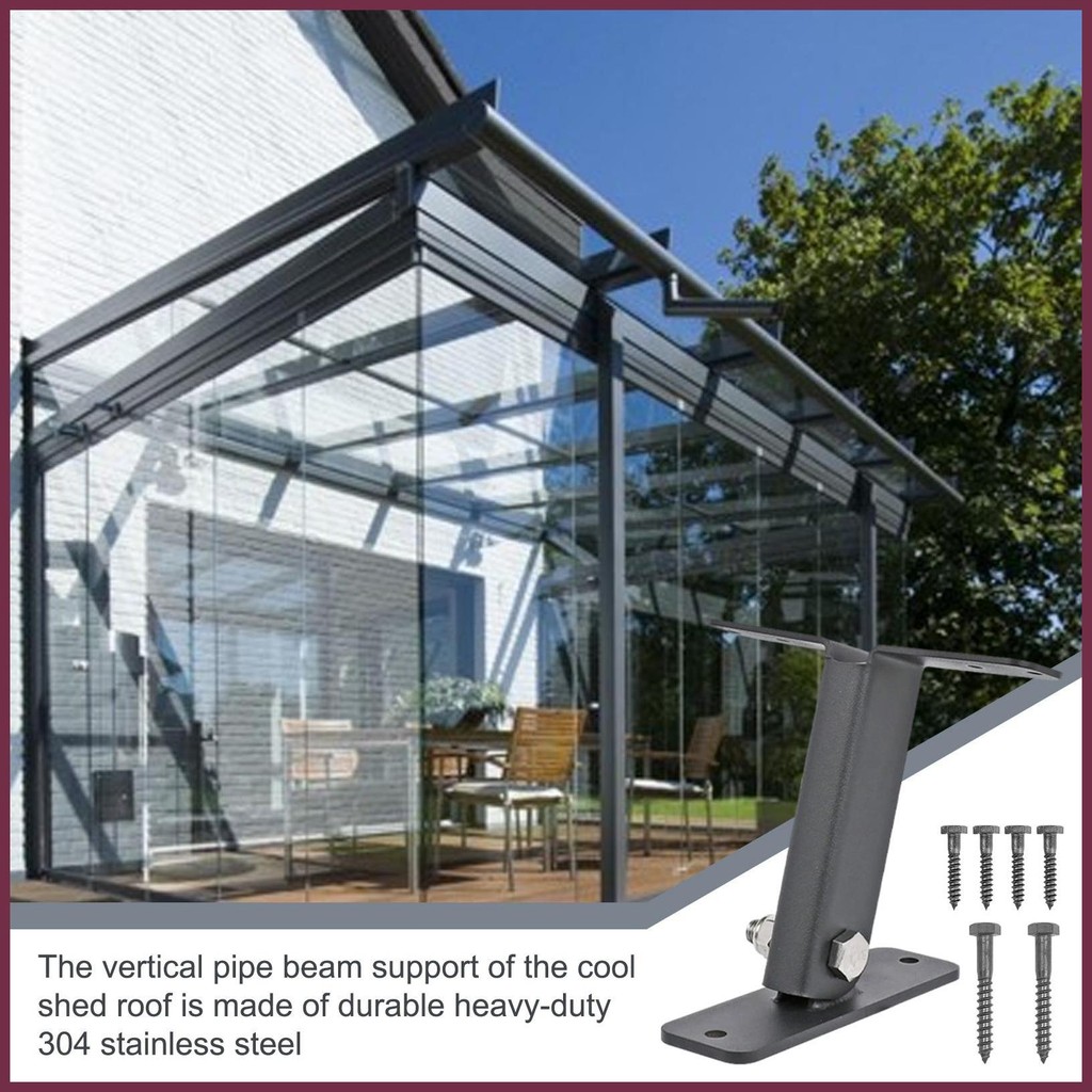 Roof Riser Bracket 3X Roof Riser Beam Mount Bracket for Pergola Saddle ...
