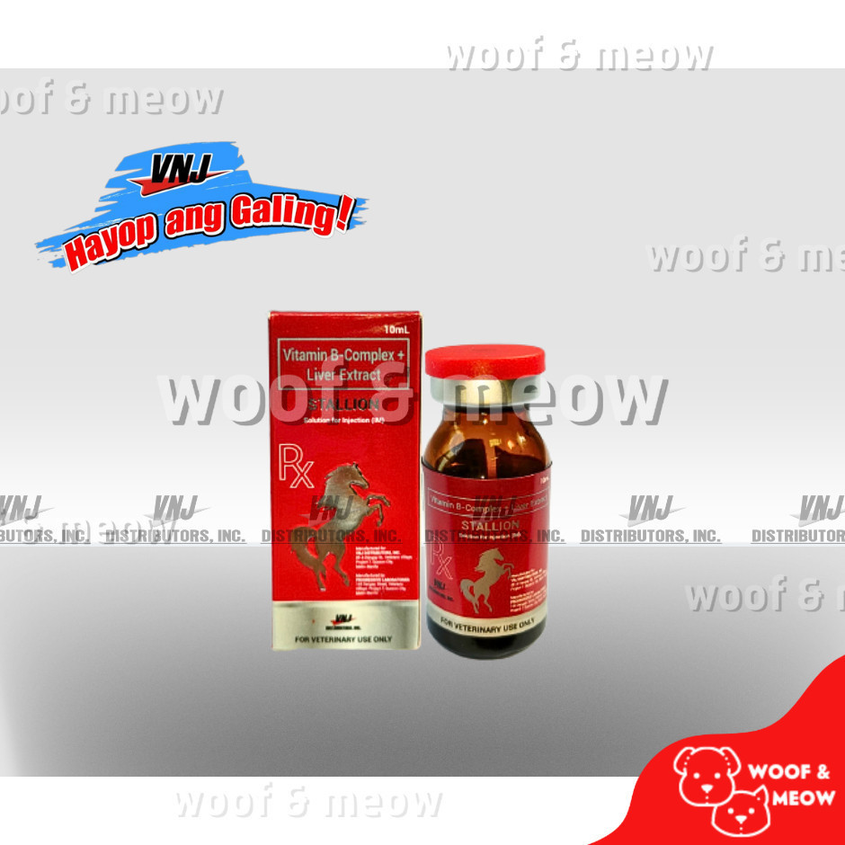 Stallion 10ml Vitamin B Complex + Liver Extract | Shopee Philippines