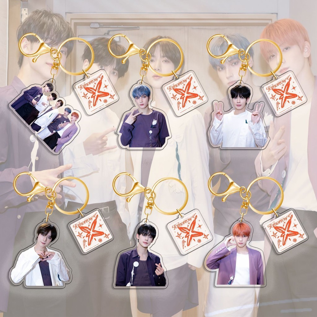 Kpop txt acrylic keychain new album key ring bag charm | Shopee Philippines