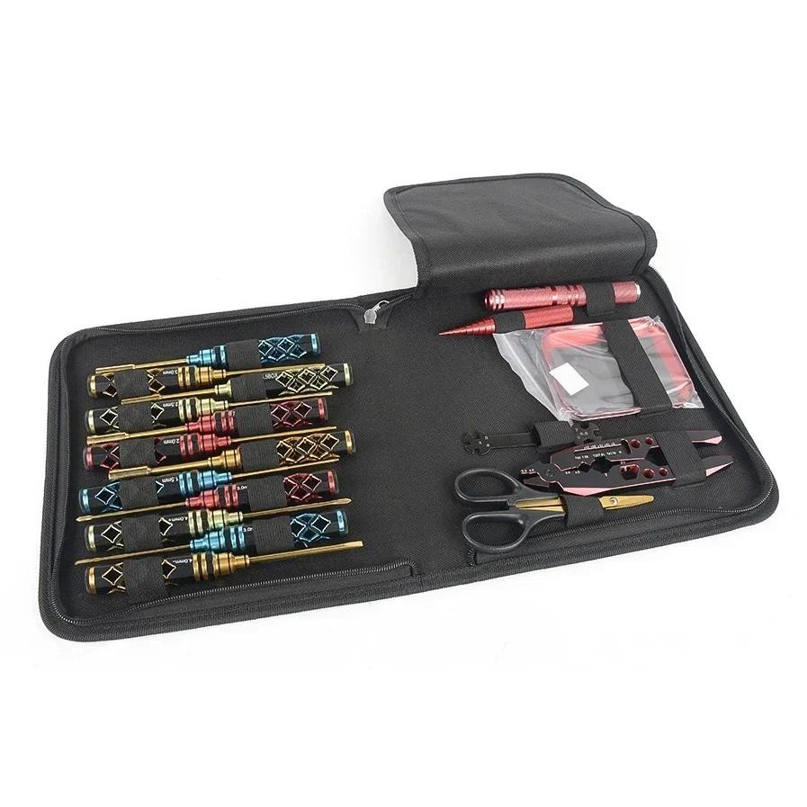 18 Piece RC Remote Control Model Car Repair Kit Hexagonal Cross ...