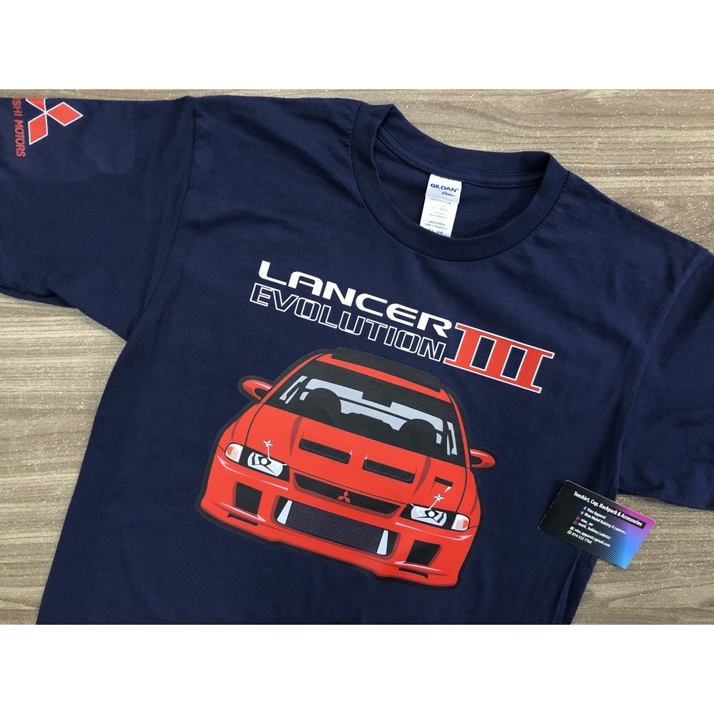 Mitsubishi Lancer Evo 3 III Exclusive *D4 (Red+ Navy Blue Tshirt ...