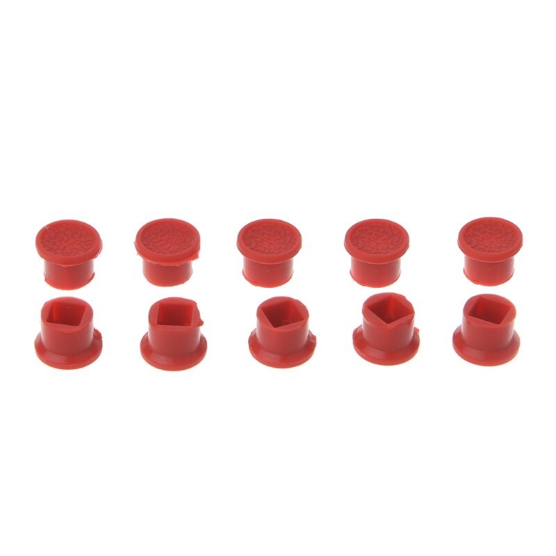 10Pcs Red Caps For Lenovo IBM Thinkpad Mouse Laptop Pointer TrackPoint ...