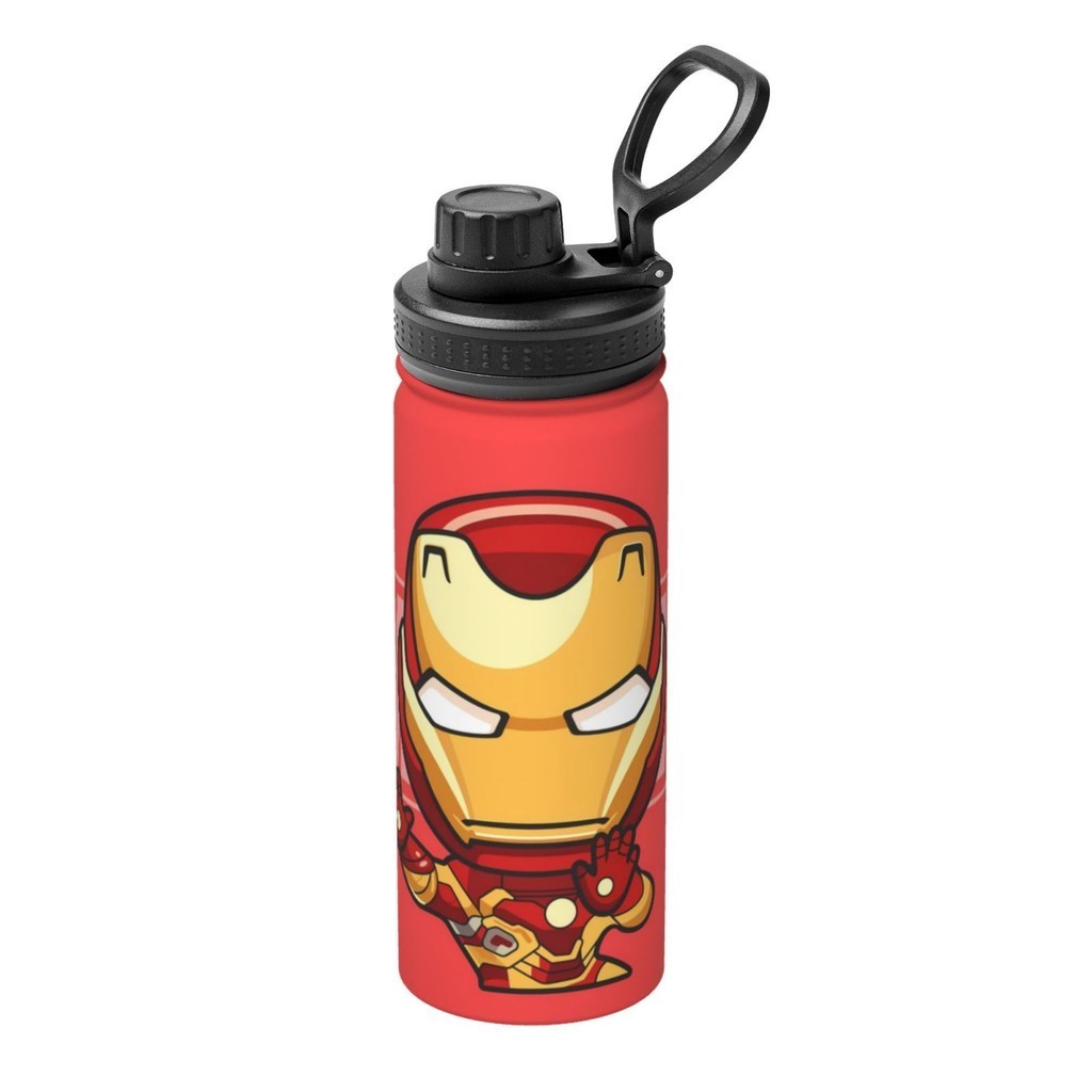 Marvels Iron Man Sports insulated kettle 18OZ travel kettle，530ml