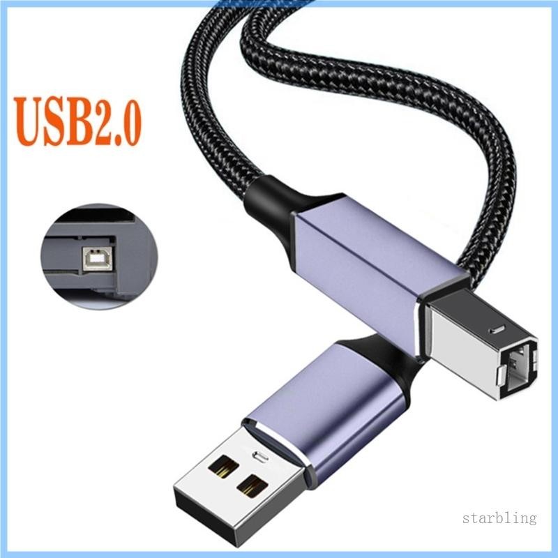 Star Versatile USB 2 0 to USB B Printer Cable for Scanner MIDI ...