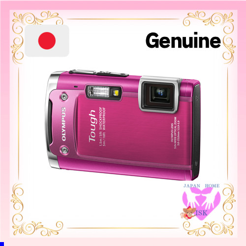 OLYMPUS Waterproof Digital Camera TOUGH TG-615 Pink 5m Waterproof