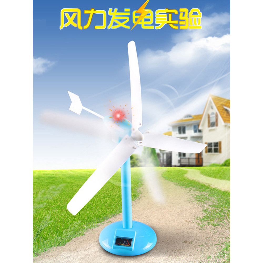 Children's Science Wind Turbine Wind Energy Generation Experiment Model ...