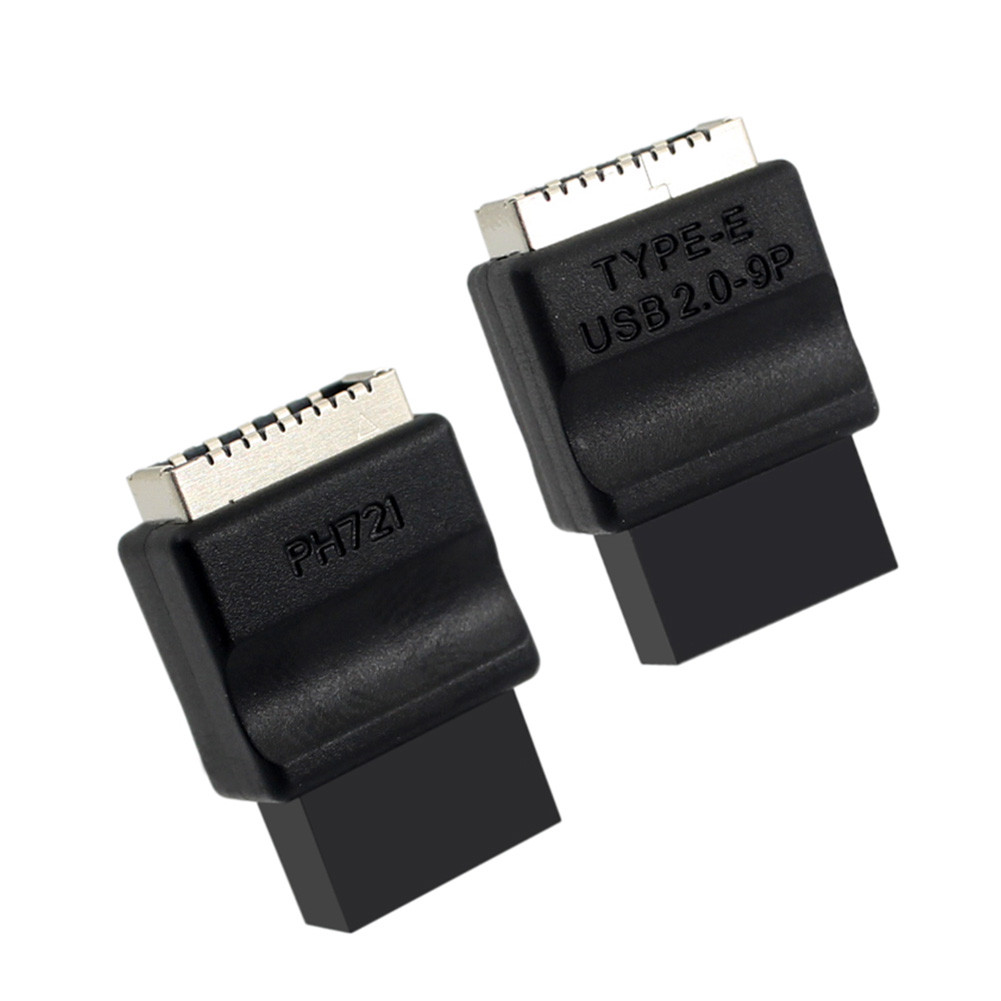 Motherboard USB 2.0 9-Pin to Type-E Front Panel Header Extension ...