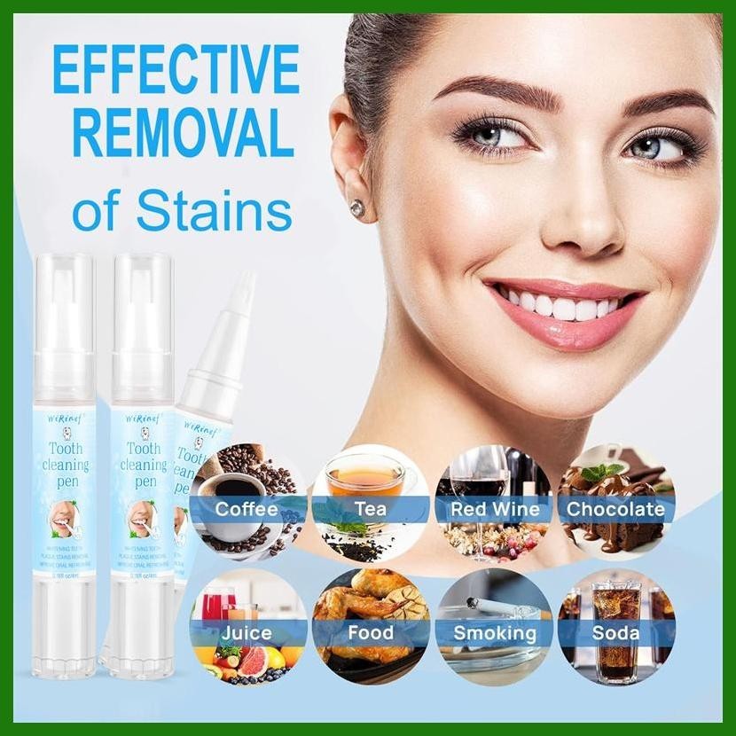 Teeth Brightening Pen Stain Removal Mastery Natural Formula Minty ...