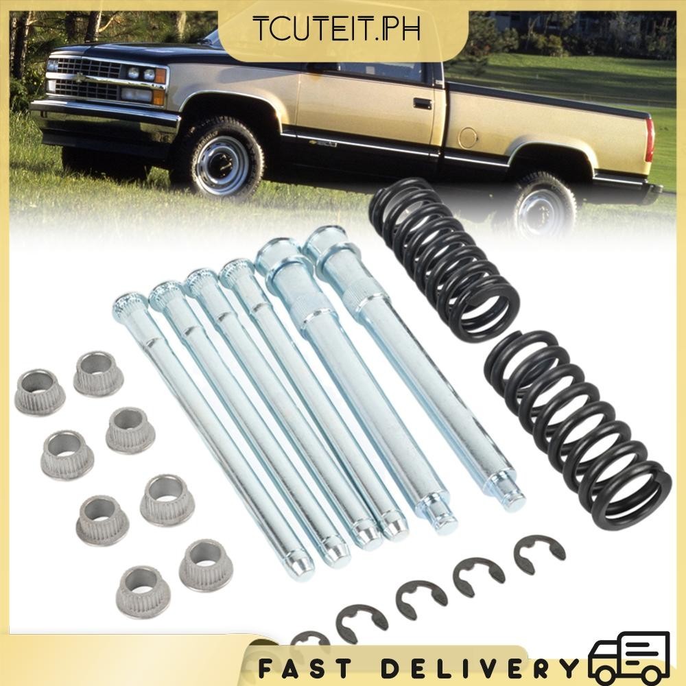 [Tcuteit.ph] Front Door Hinge & Bushing Kit for Chevrolet K1500 K2500 ...