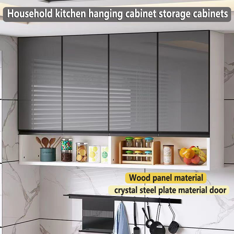 Aluminum Kitchen Cabinet Nordic Glass Door Hanging Cabinet Wall For 