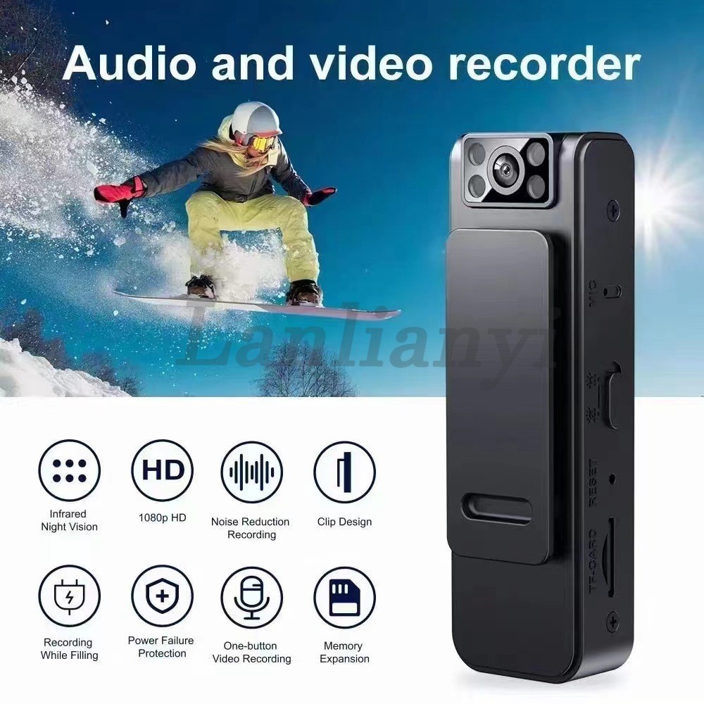 Mini WiFi Camera Portable Pen Pocket Sport Digital Voice Video Recorder for  Business Conference 1080P HD Wearable Body Camera