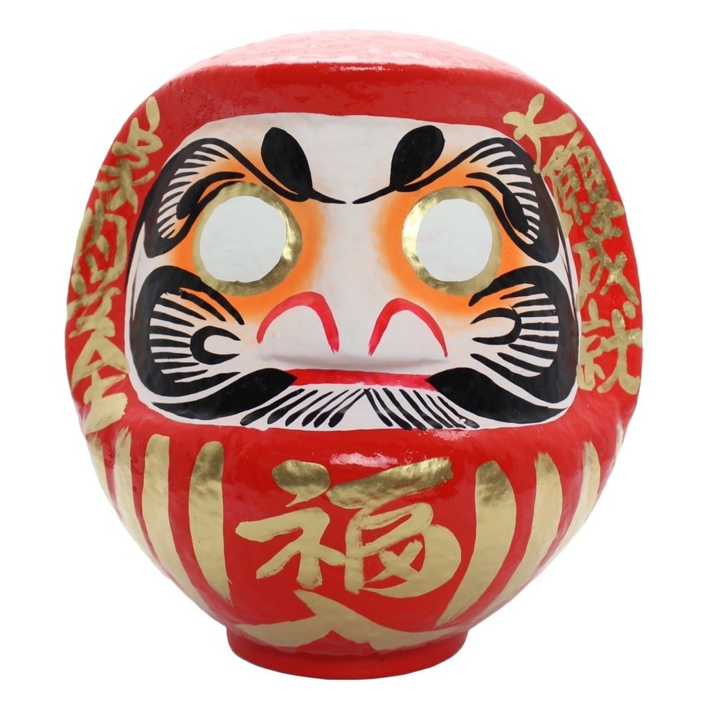 Takasaki Daruma Lucky Daruma No. 8 Red 