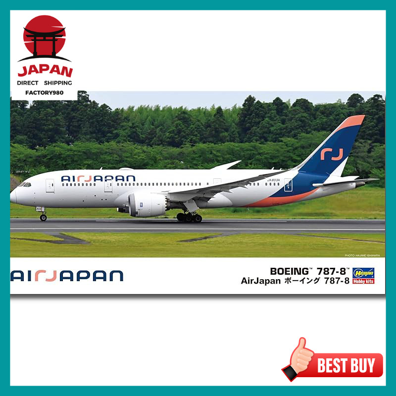 【Directly from Japan】 Hasegawa 1/200 AirJapan Boeing 787-8 Plastic ...