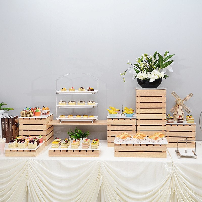 Display Stand Rack Dessert Table Pastry Cake Dessert Buffet Set Tea ...