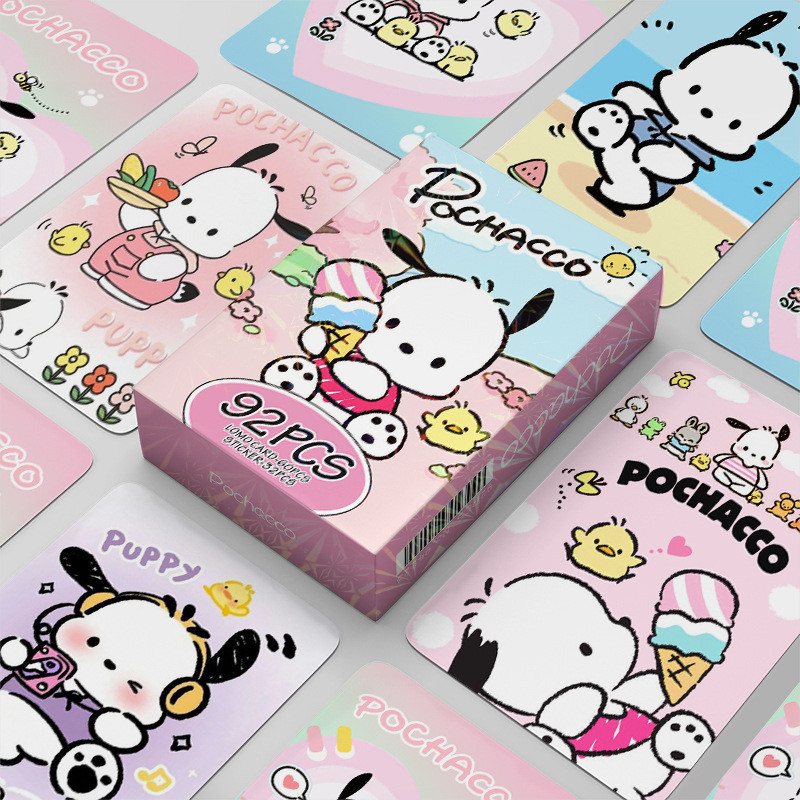 92pcs Lomo Card Cartoon Animation Peripheral Small Card Pacha Dog ...