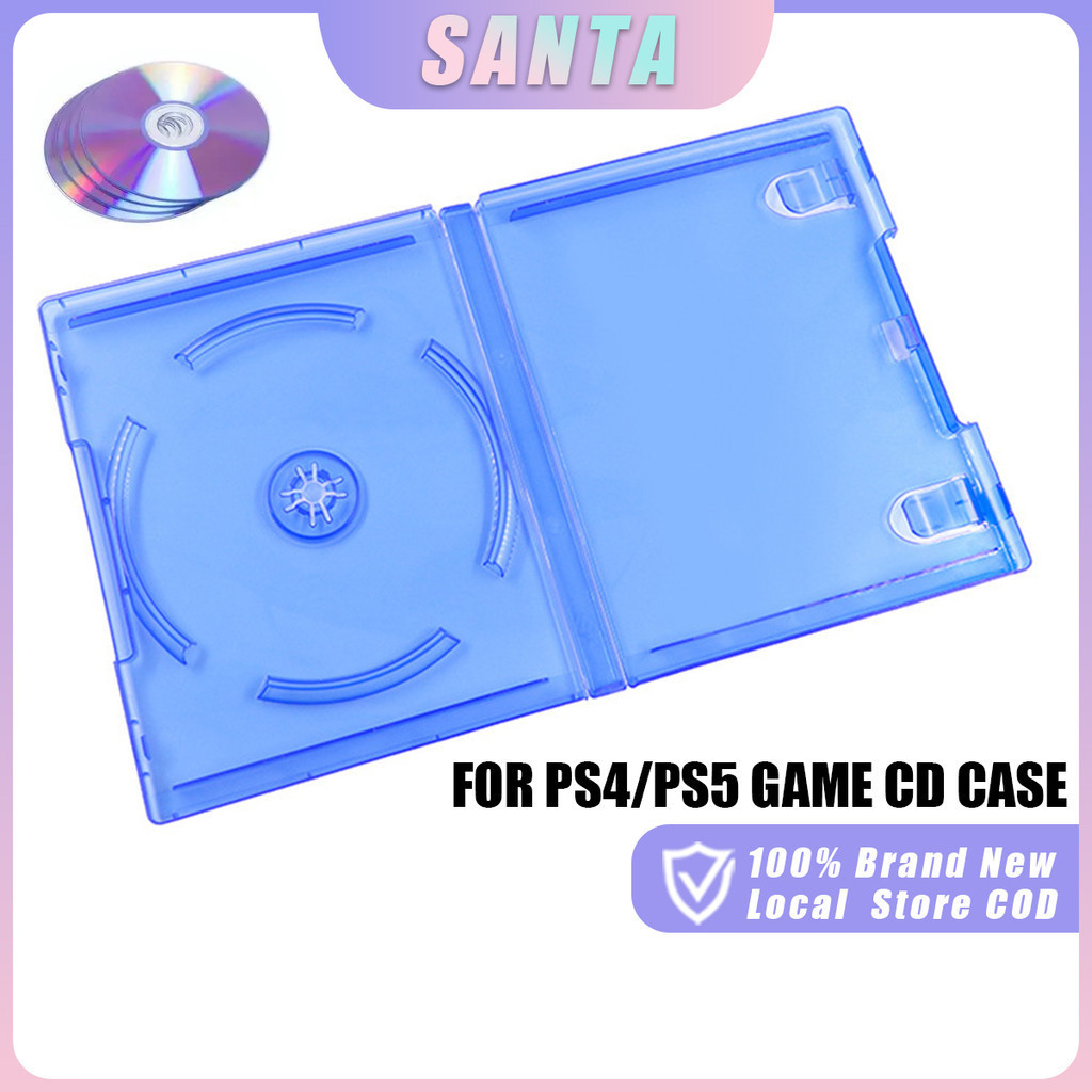 Cd Storage Box Games Single Disk Cover Case Replace For Ps4 Ps5 New ...