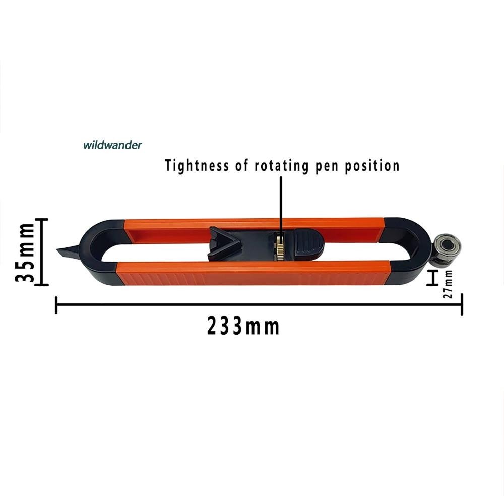 Contour Gauge Pencil Include Irregular Contour Duplicator Shape ...