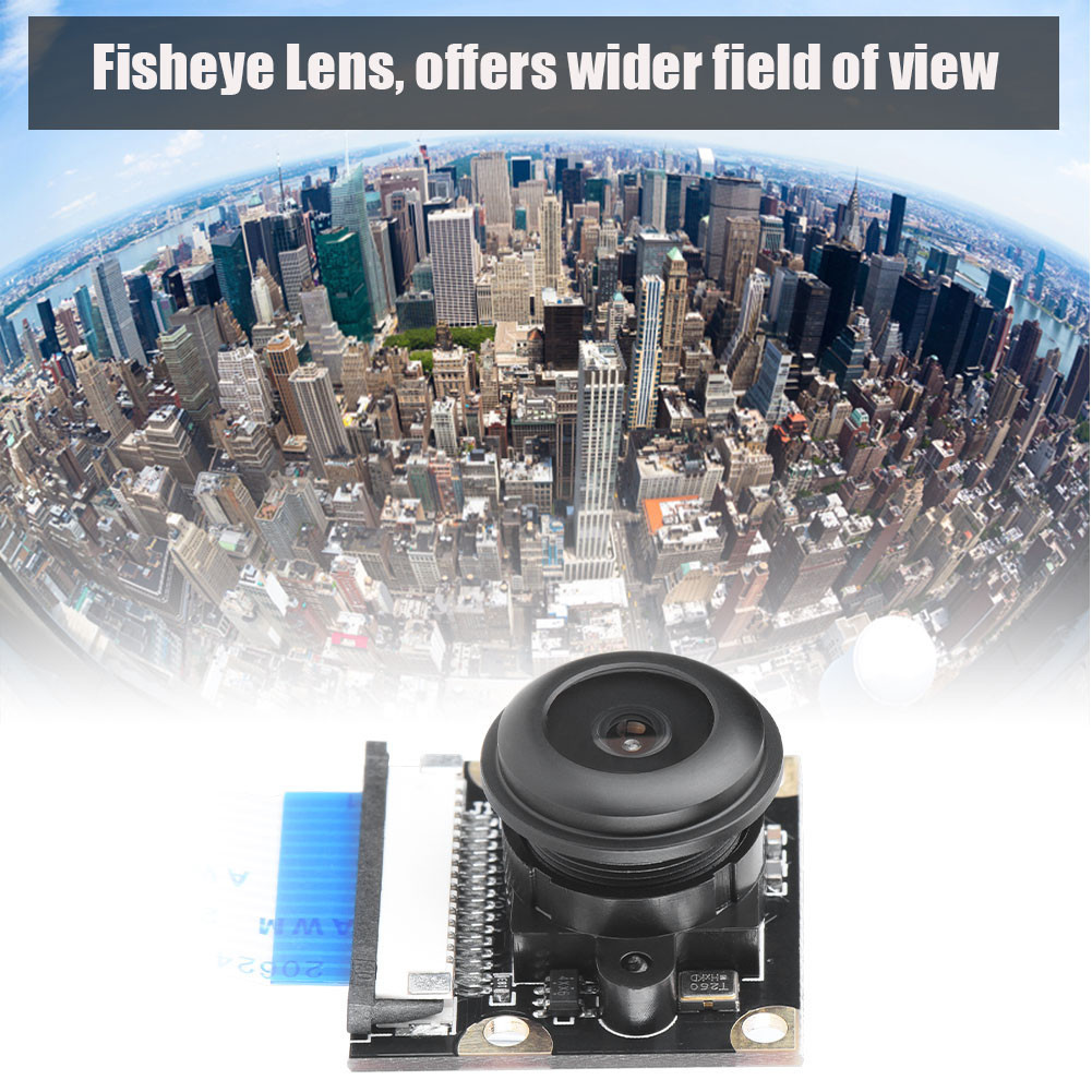 Nearbeauty fosa Raspberry Pi Wide Angle Fish-eye Lens Night Vision ...