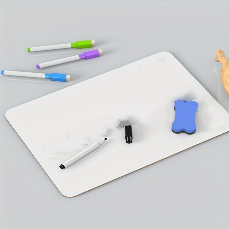 Mini Erasable Double-sided Writing Board School Office Small Whiteboard ...