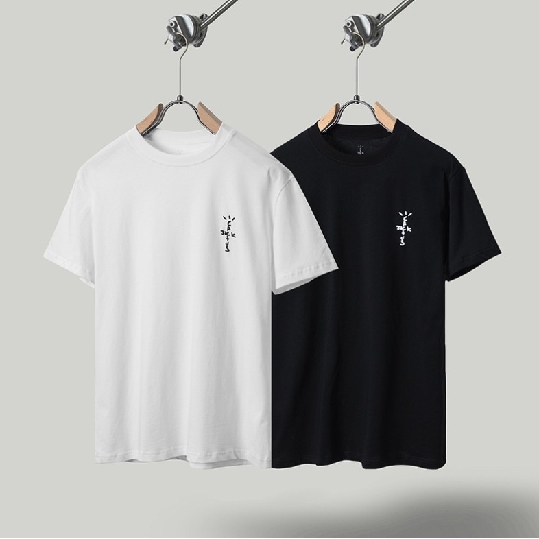 Travis Scott Cactus Jack Basic Small Label Foam Short Sleeve | Shopee ...