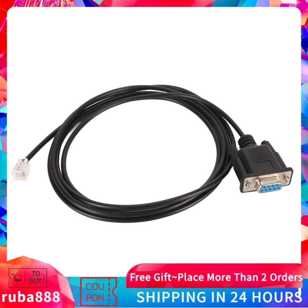 Ruba888 DB9 To RJ11 Adapter Cable Compact Professional RS232 DB9Pin ...