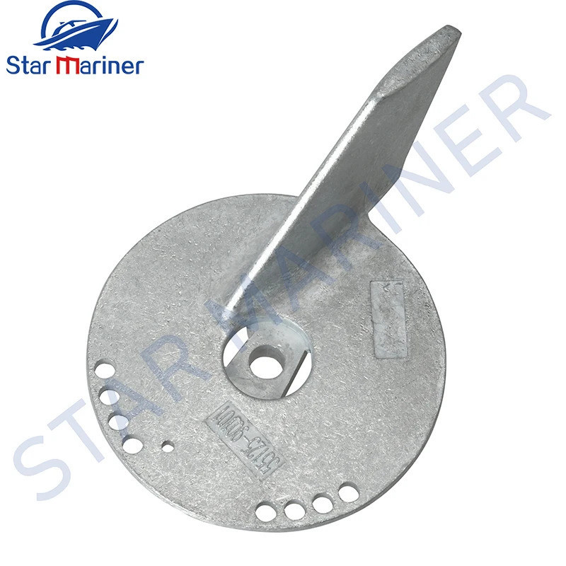 55125-90J01 Trim Tab Zinc Anode for Suzuki Boat Engine DF70-140HP 55125 ...