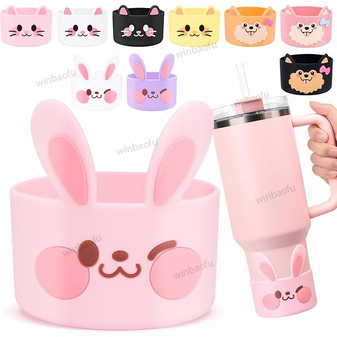 Stanley Cup Accessories Set - Lilac, Including Lipstick Holder, Silicone Cup Boot, 2 X Silicone