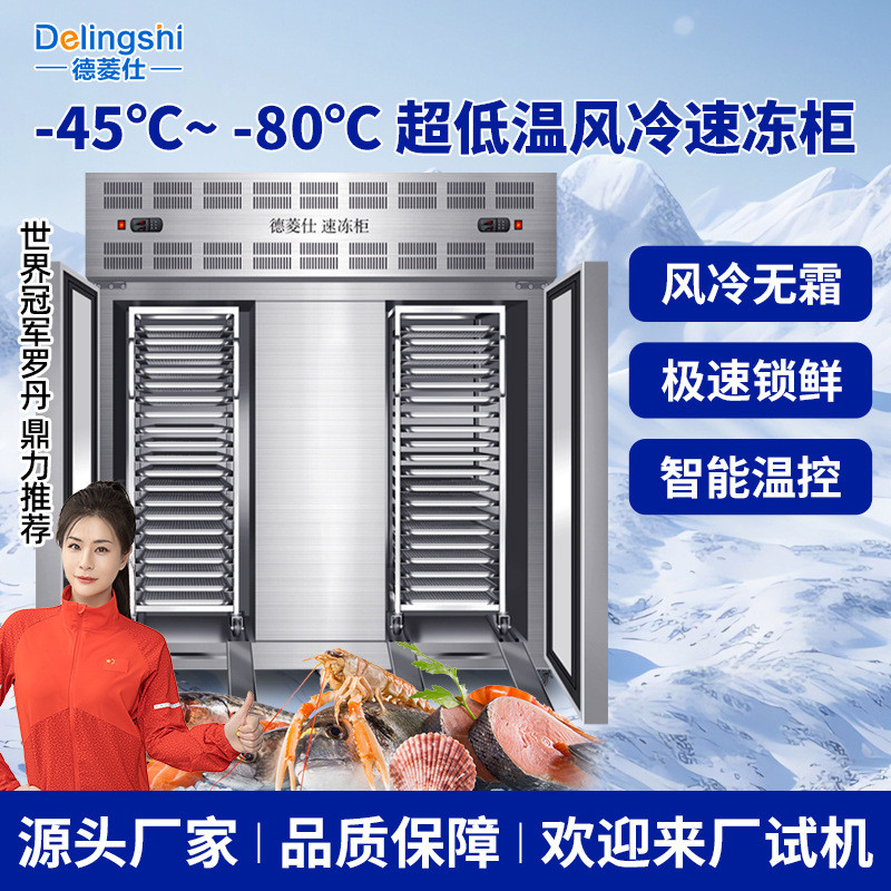 Quick Freezer Commercial Quick Freezer Refrigerator Sea Cucumber Buns ...