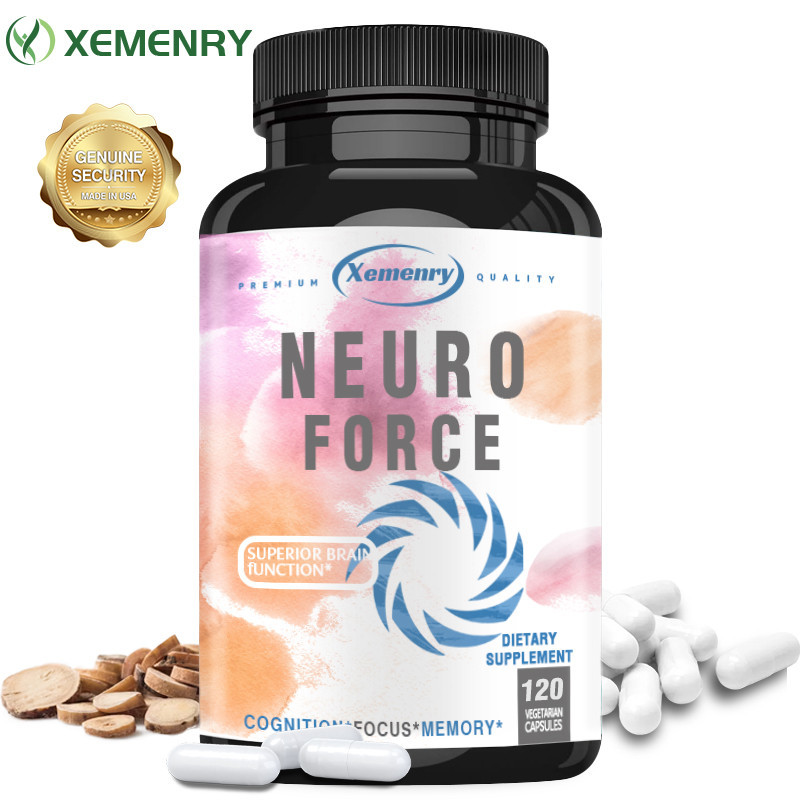 Xemenry Neuro Force - L-Taurine, Bacopa Monnieri, Acetyl L-Carnitine ...