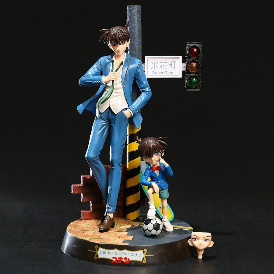 HQKO Detective Conan and Shinichi Kudou 28cm Action Figure | Shopee ...