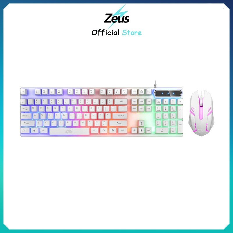 Zeus K-004 ( Arc-Angle ) Colorful LED Illuminated Backlight Gaming ...
