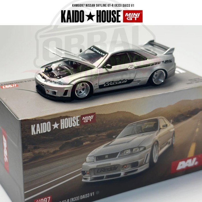 Mini GT 097 - Nissan Skyline GT R R33 DAI33 V1 | Shopee Philippines