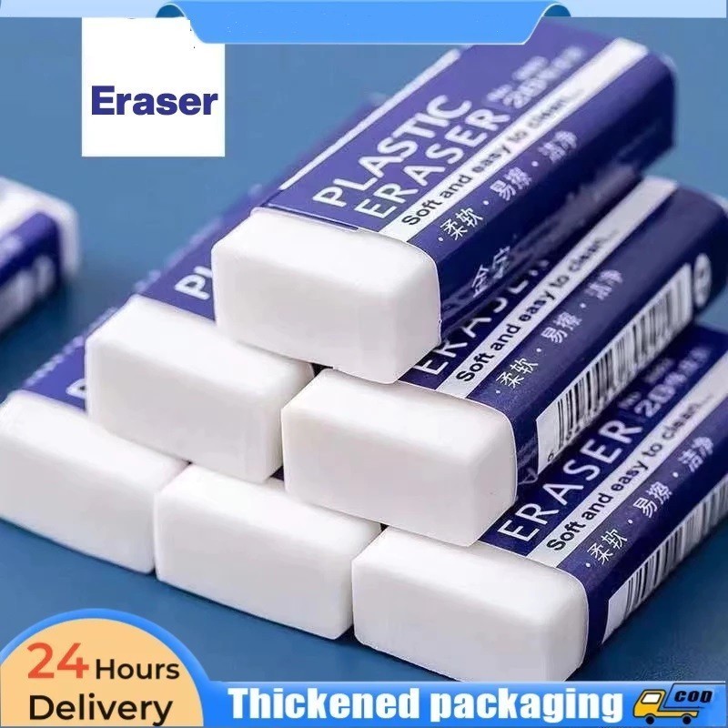 1Box/30Pcs 2B Rubber Eraser School Supplies Office Supplies PVC Rubber ...