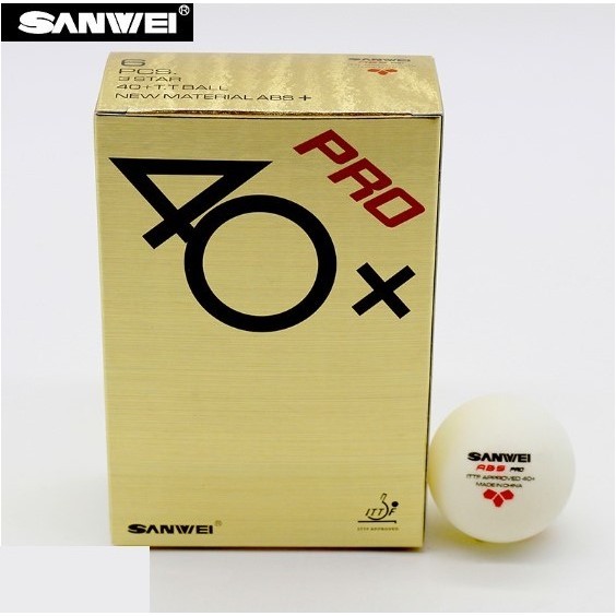 Sanwei Abs Pro Table Tennis Balls Ittf Approved New Material Star