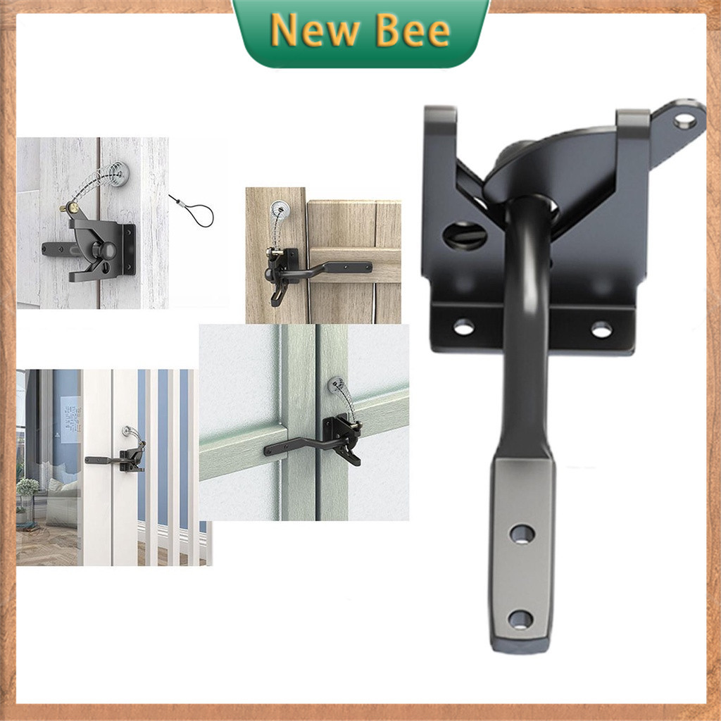 Self Locking Gate Latch Automatic Gravity Lever Fence Gate Lock for ...