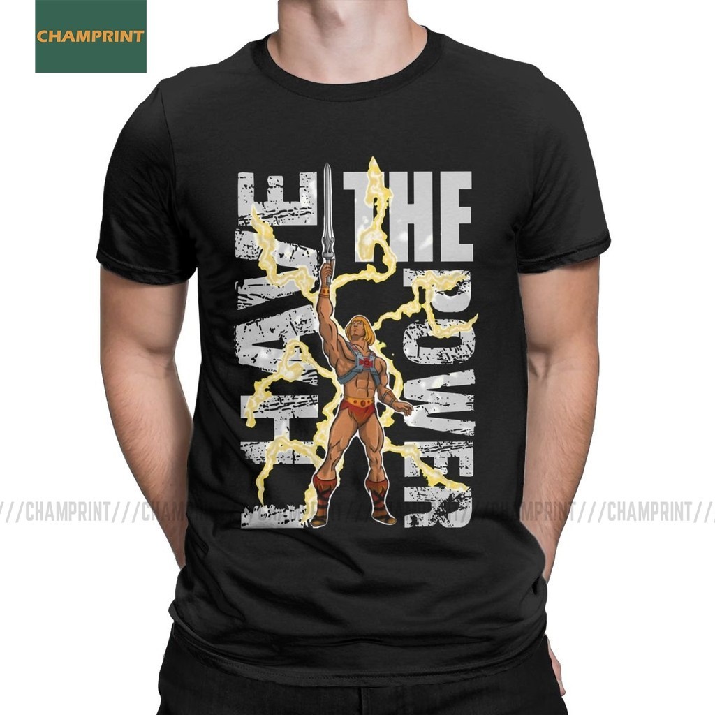 Masters Of The Universe He-Man T-Shirt - Men's Graphic Tee With Skeletor, She-Ra Design