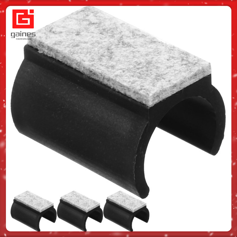 Ladder Run Rubbers Bar Stool Foot Rail Protectors Chair Tube Pad Pads Felt for Hardwood Floors Bottom Furniture gaines