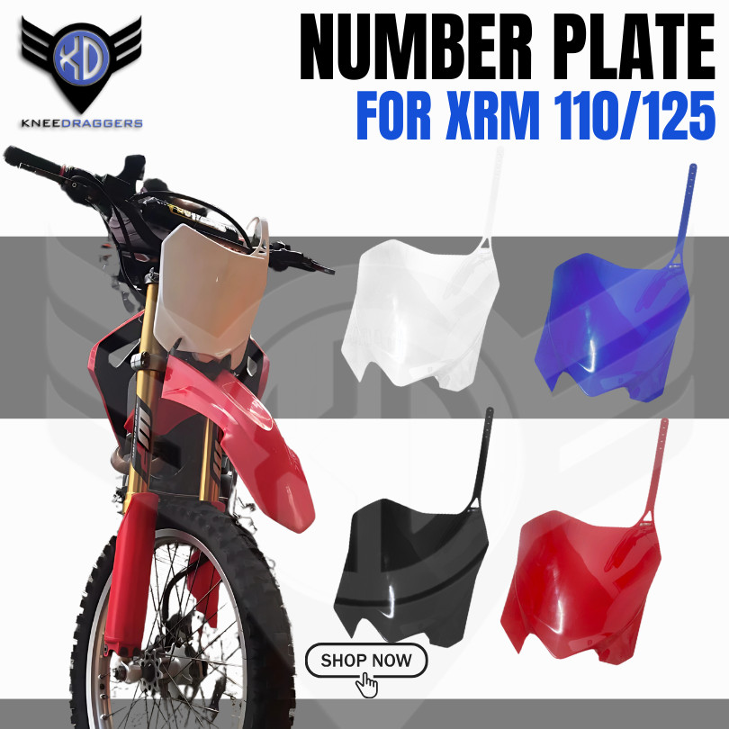 HONDA XRM 110/125 NUMBER PLATE | Shopee Philippines