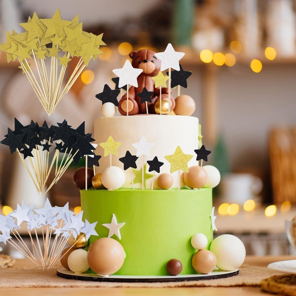 Topper Per Cupcake, 50 Pezzi, Decorazione Per Torte In Poliuretano, Su, image size:1024x1024