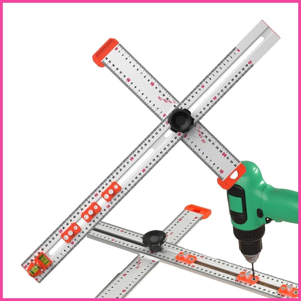 T-Square Ruler Aluminum Alloy T Ruler For High Precision Angle Drawing ...