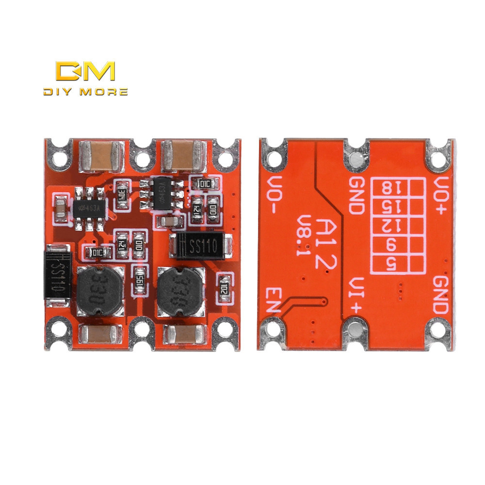 DIYMORE DC-DC Step-Down Module Single Voltage to Positive and Negative ...