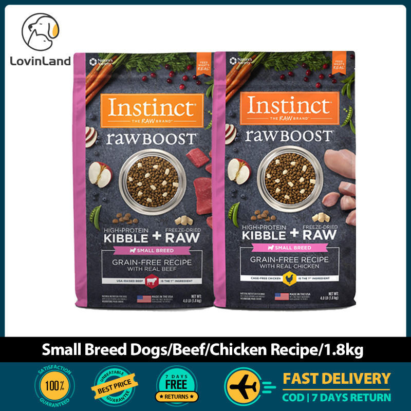 Photo inspiration: Instinct Raw Boost Small Breed Grain Free Recipe With Real Photo Inspiration