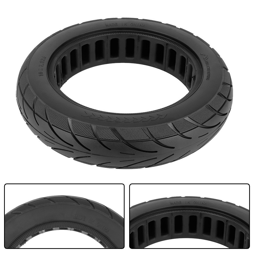 【good Quality】 10 Inch 10x2125 Solid Tyre For Segway F20f25f30f40 Electric Scooter Shopee 6760